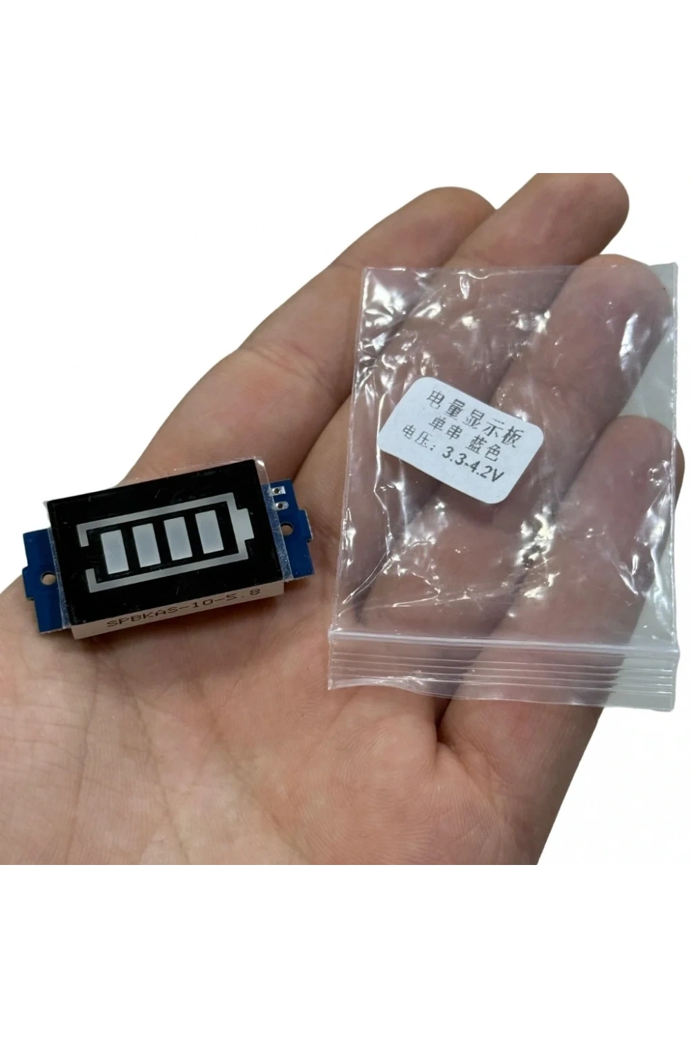 1S Lityum Batarya Kapasite Göstergesi Modülü 3.3V-4.2V