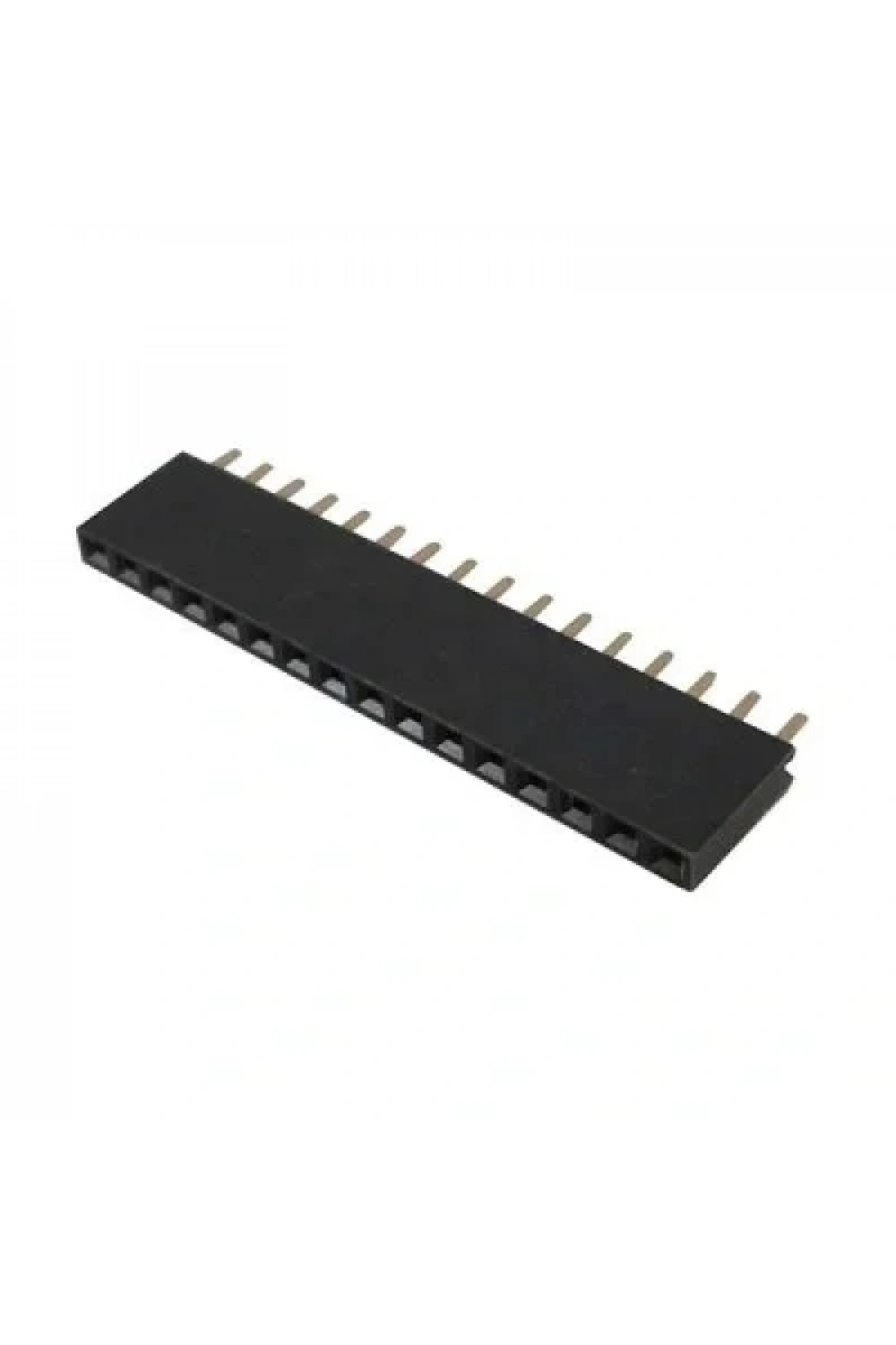 1x16 Dişi Header 16 Pin 180 Derece