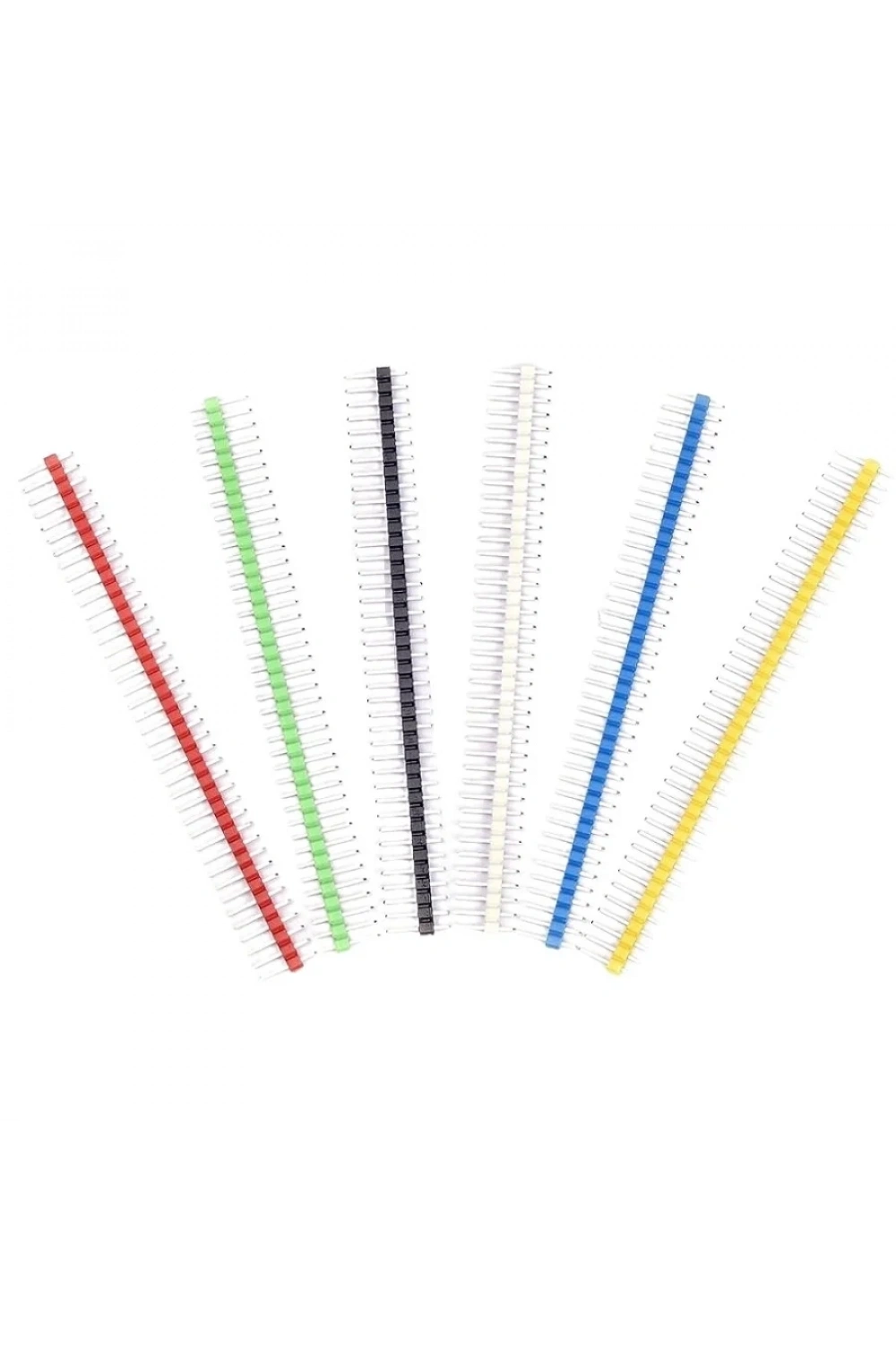 1x40 Erkek Header 40 Pin 2.54mm 180 Derece - Sarı