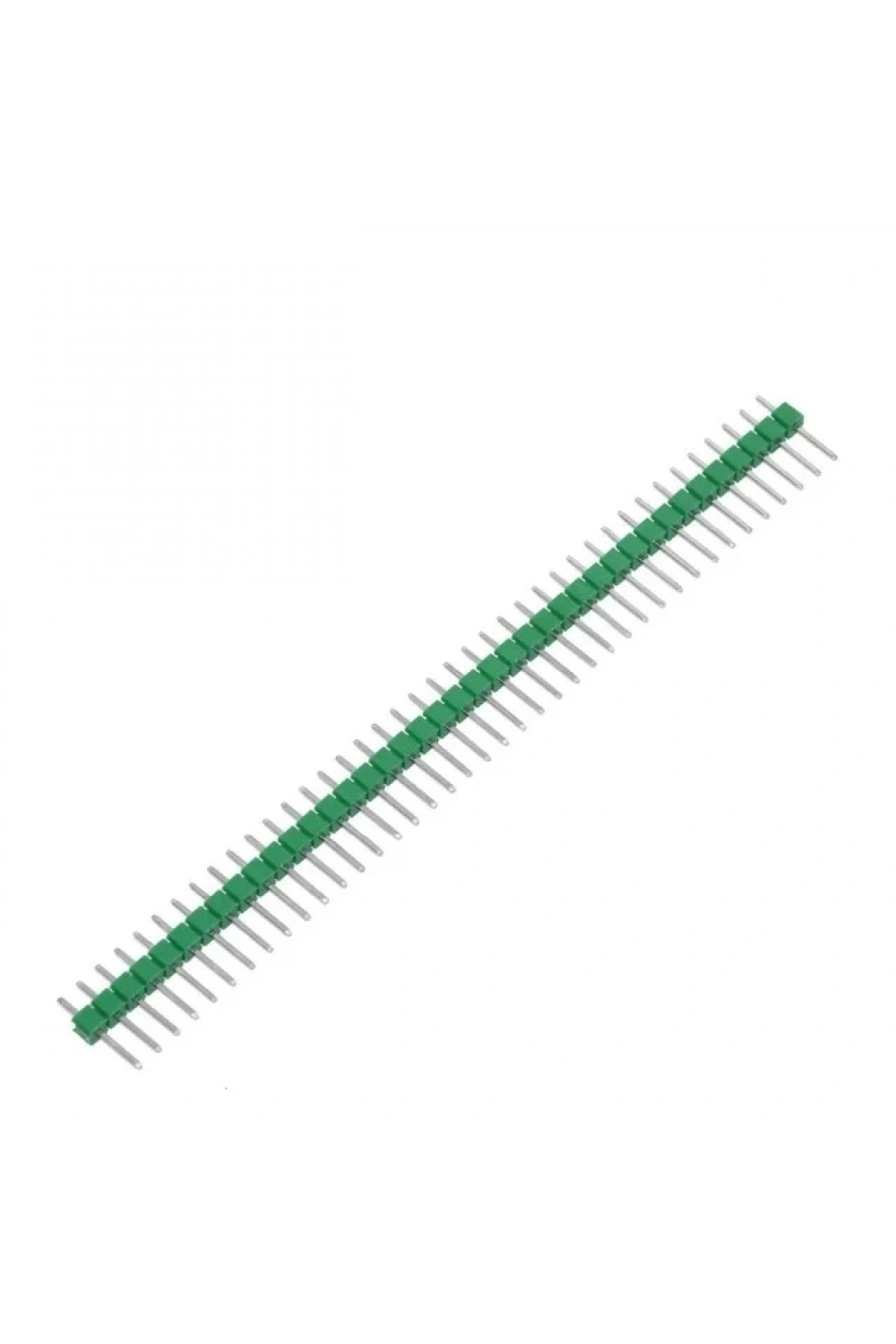 1x40 Erkek Header 40 Pin 2.54mm 180 Derece - Yeşil