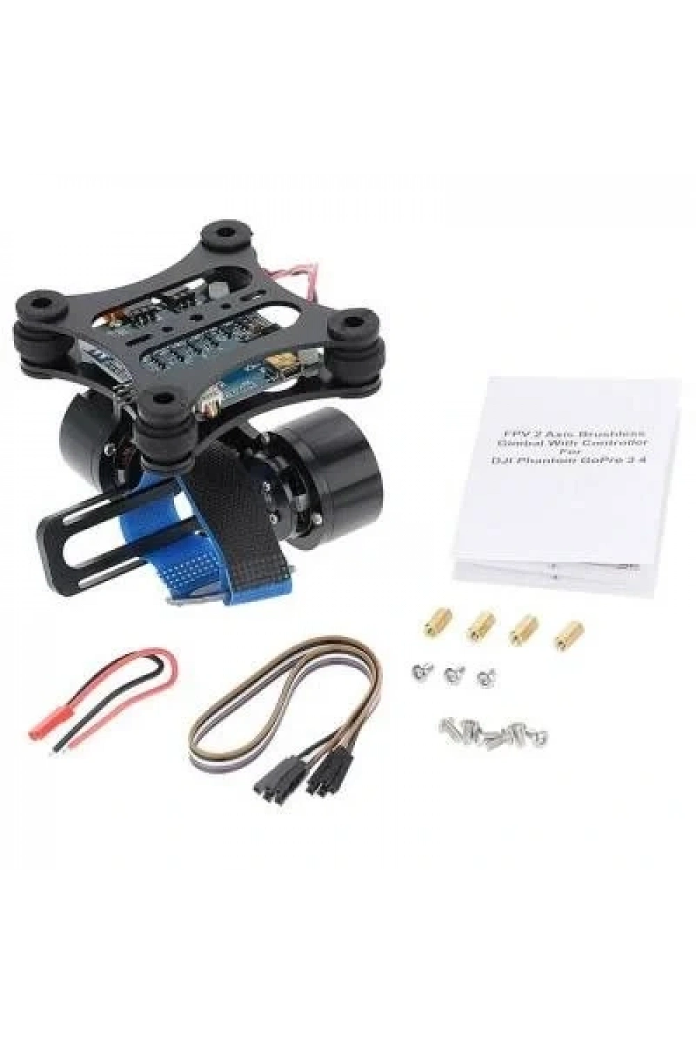 2 Eksenli Hafif Fırçasız Gimbal - DJI ve GoPro Uyumlu