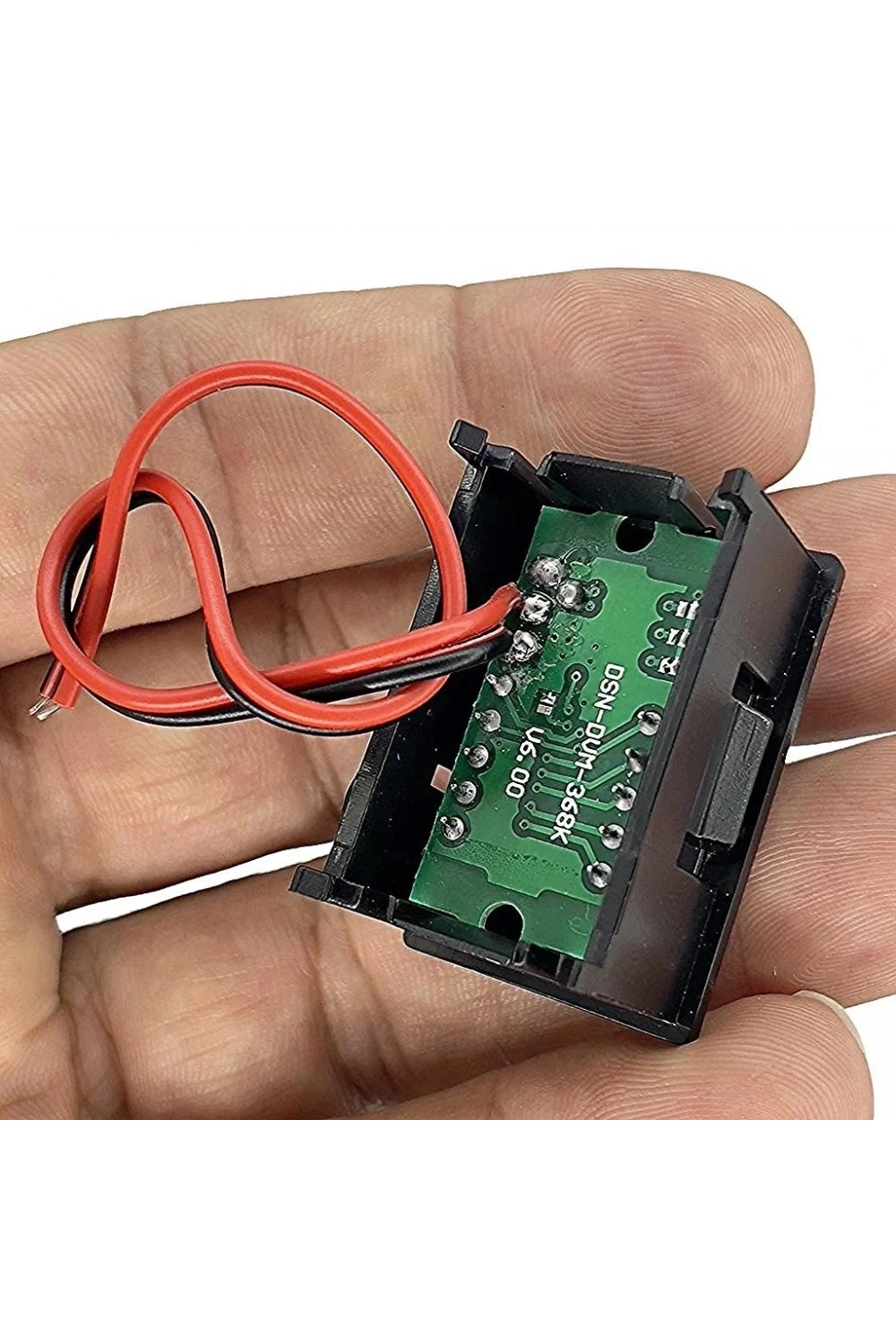 2 Kablolu Dijital Voltmetre 0.36 inç DC 2.4-30V