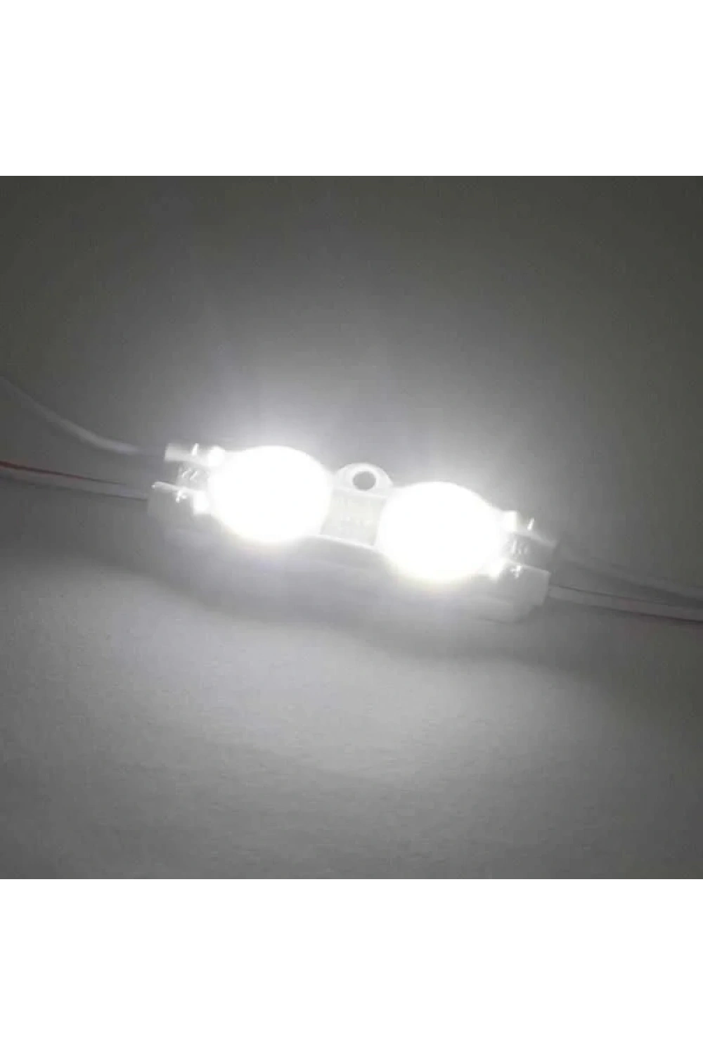 2li Mercekli Mini Modül Led - Beyaz 12V 0.72W