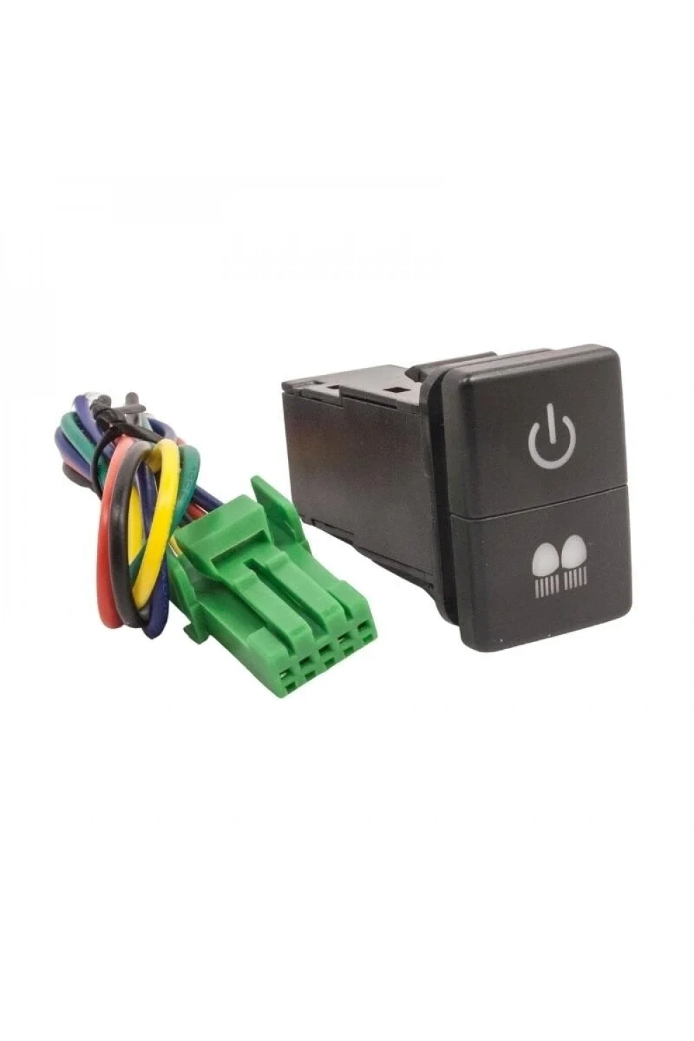 2li ON-OFF Anahtar Mavi Işıklı 5-Kablolu 12V 3A Power + Driving Lights