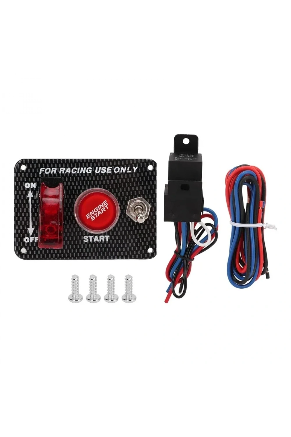 2li ON-OFF Toggle Switch Panel - Motor Start Butonlu