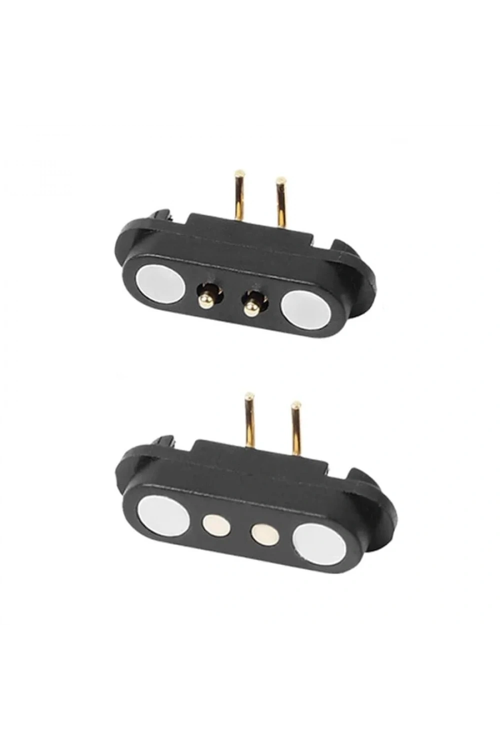 2-Pin 2.8mm 90C Pogo Pin Manyetik Konnektör Takımı