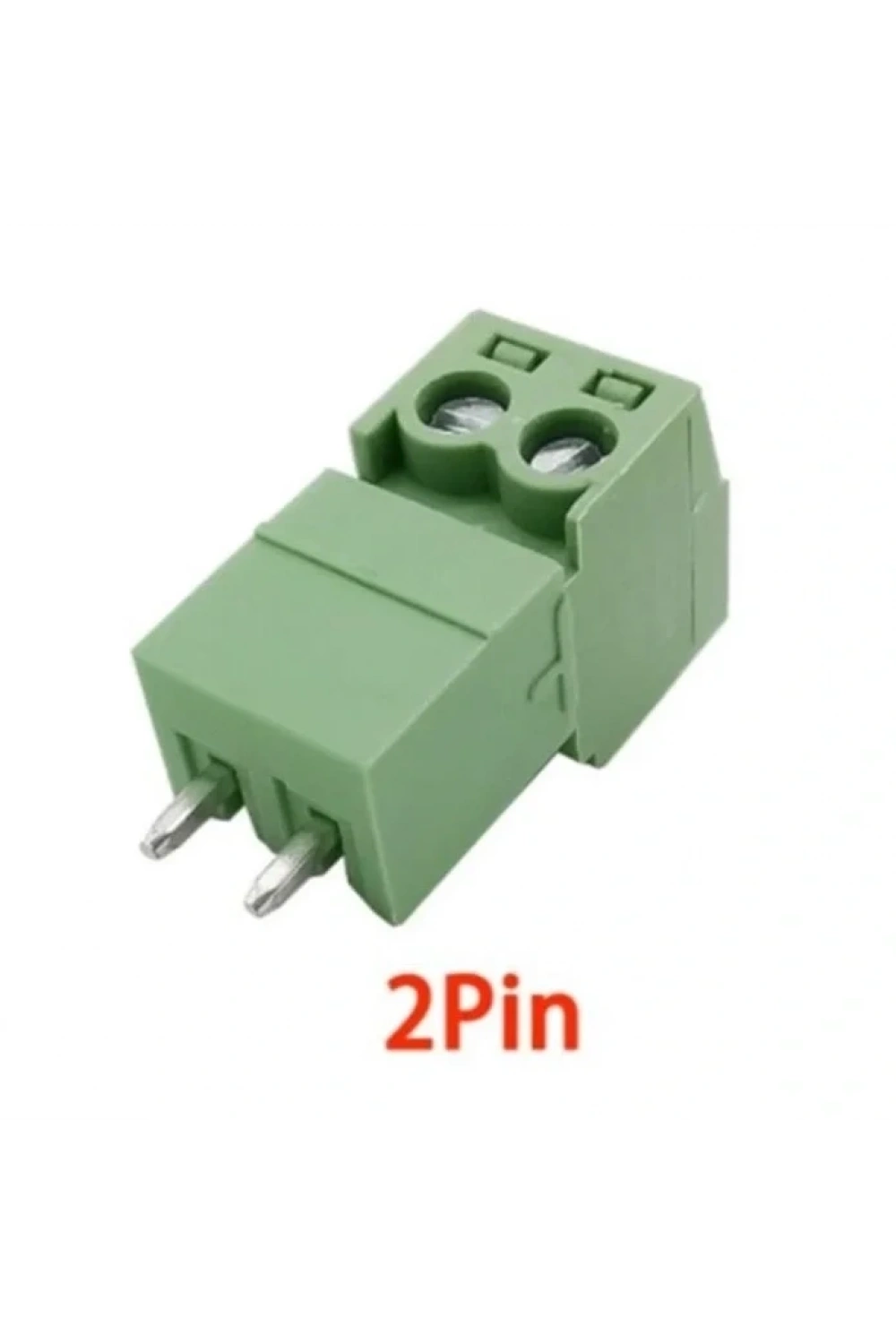 2 Pin 3.81mm Geçmeli 180C Takım Klemens