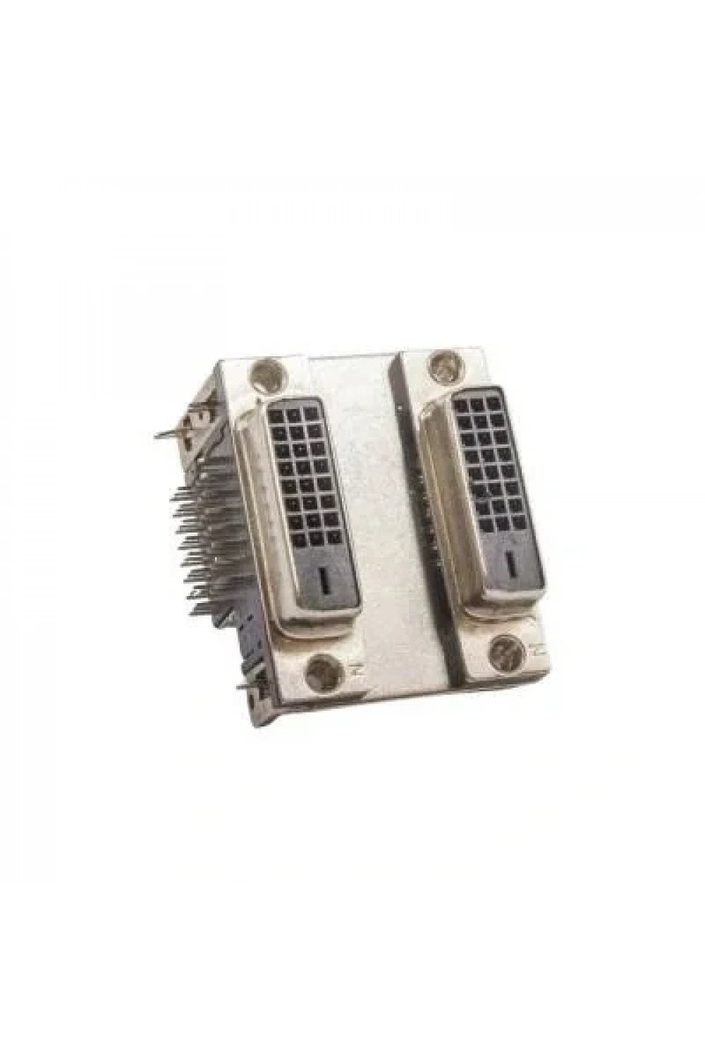 2 Port DVI-D Dual Dişi Konnektör PCB Tipi