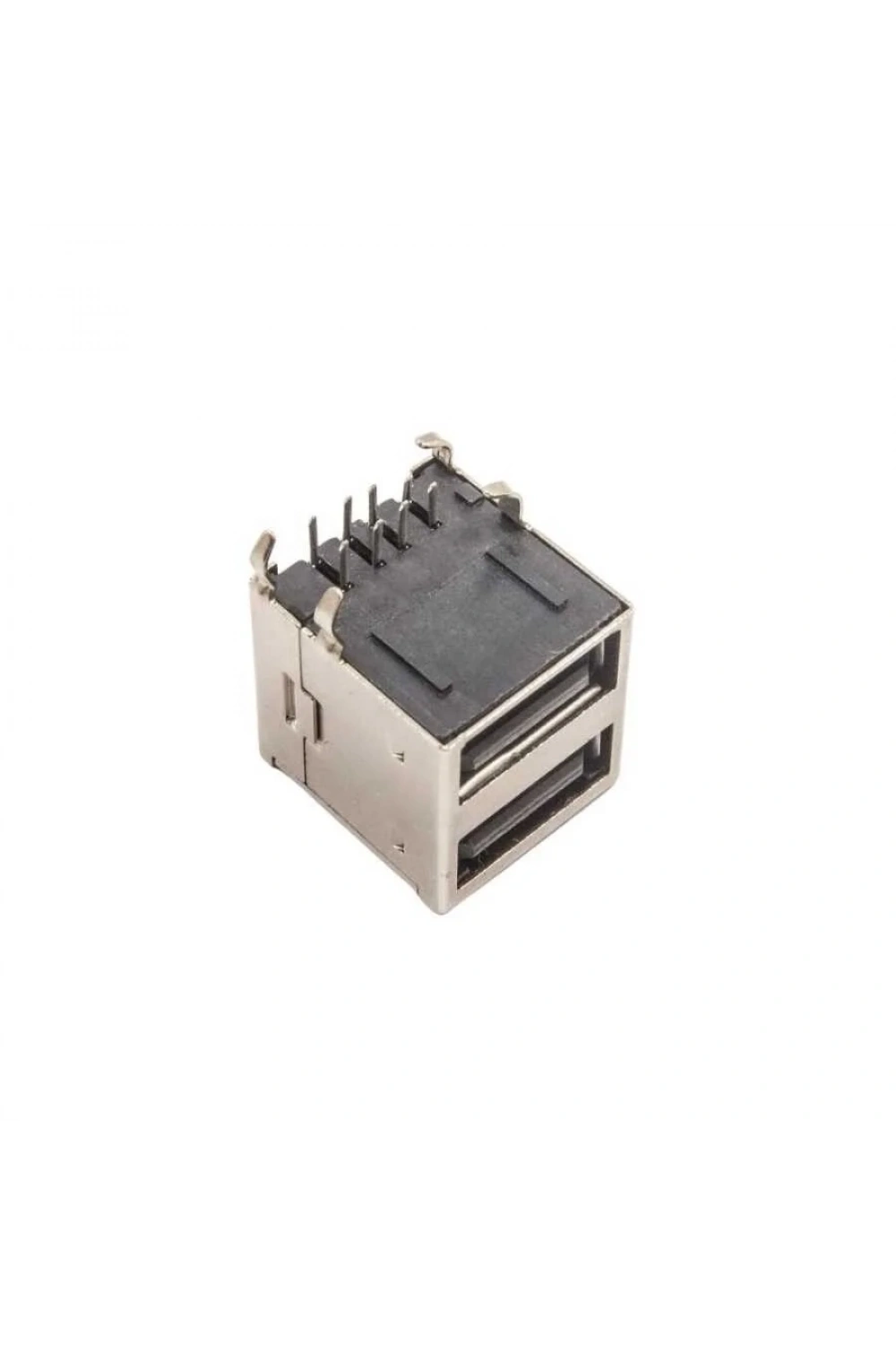2 Port USB-A 2.0 Dişi Konnektör PCB Tipi