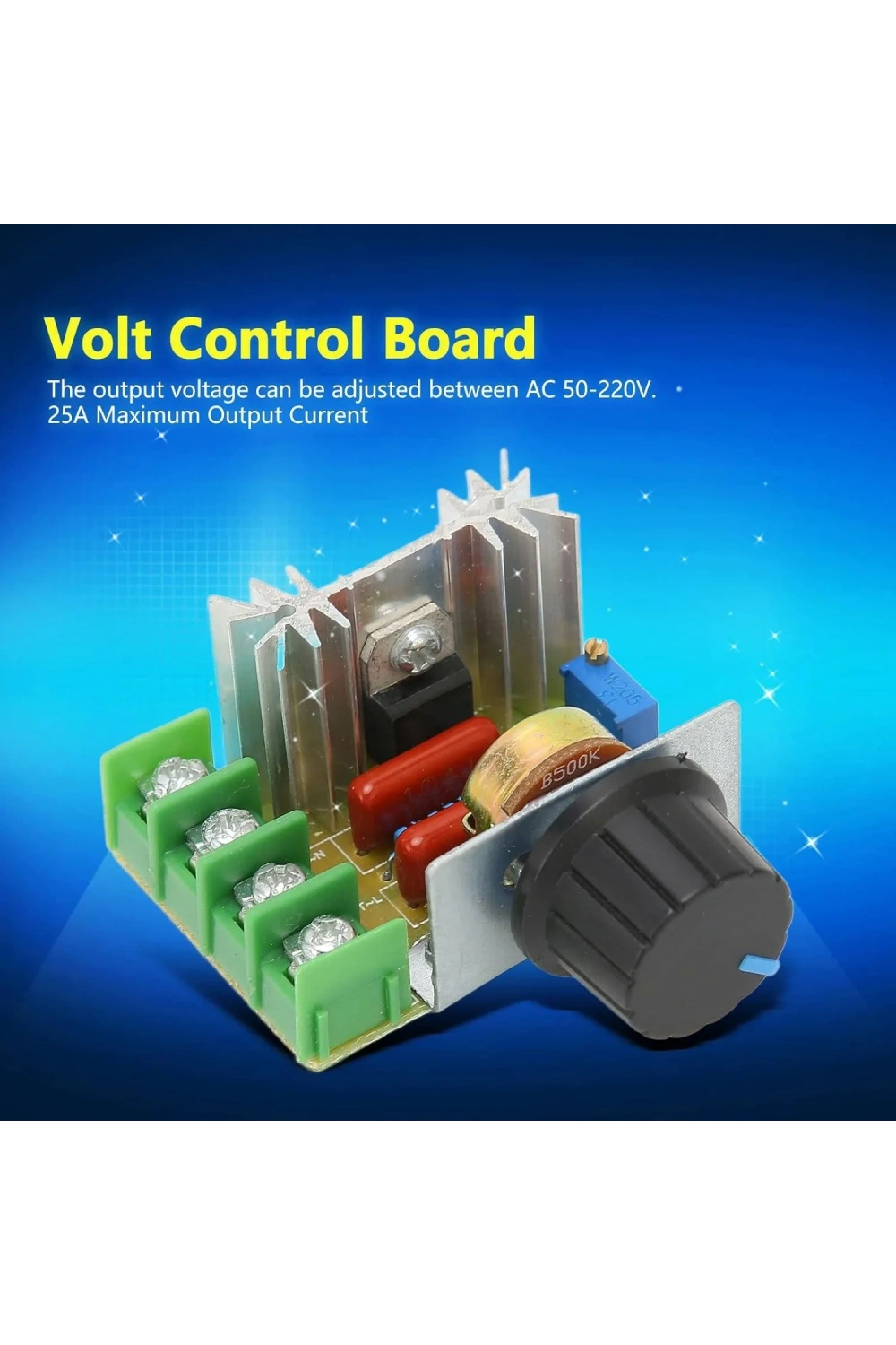 2000W Dimmer Hız Kontrol Kartı