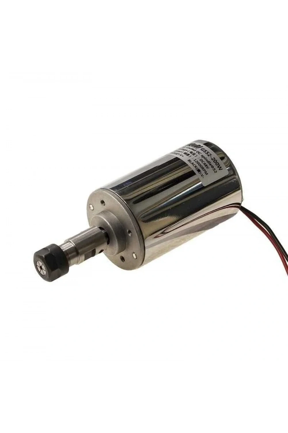 200W 12-48V CNC Spindle Motoru