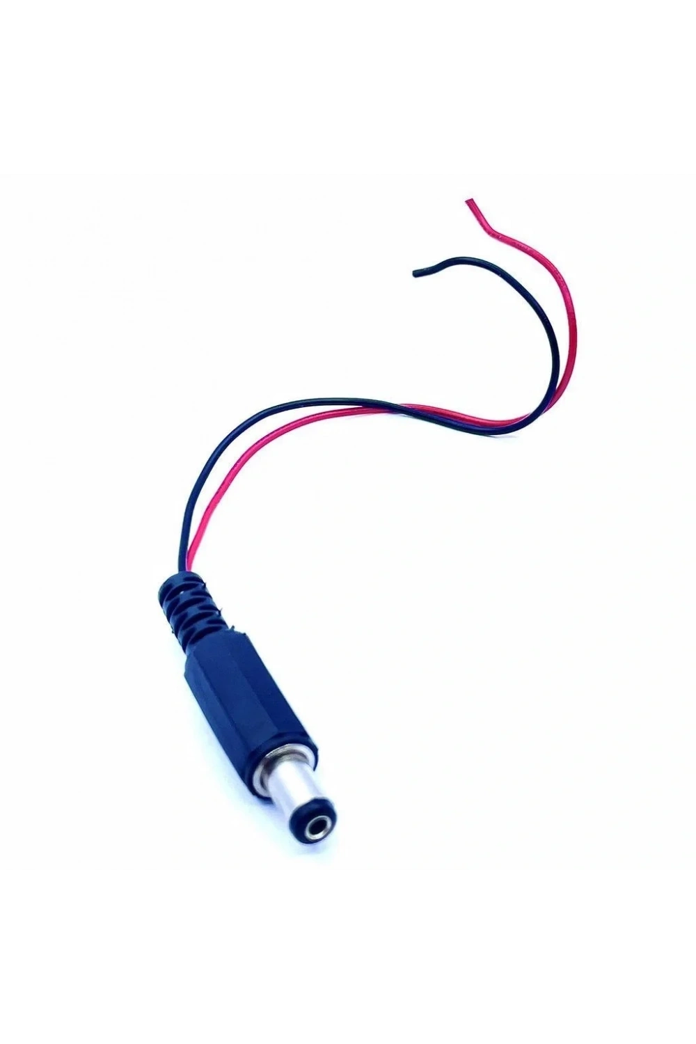 2.1mm Kablolu Erkek Jak - Jack Adaptör Fiş 15 cm 1 Adet