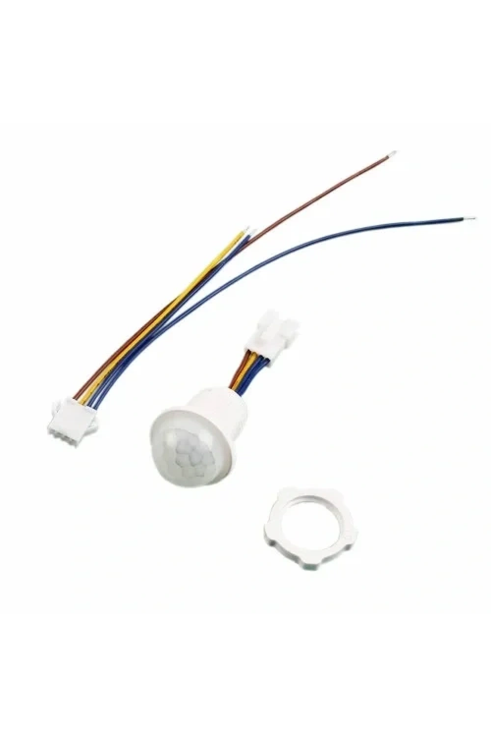 220V Hareket Pır Sensörü - Otomatik Lamba Sensörü 25cm Kablolu
