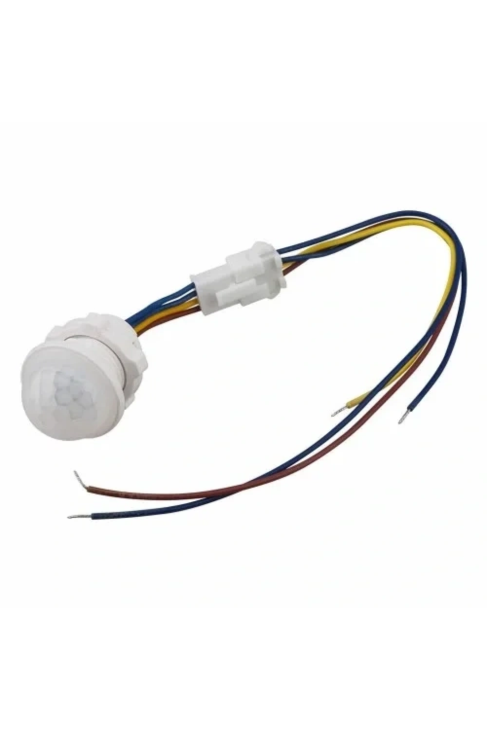 220V Hareket Pır Sensörü - Otomatik Lamba Sensörü 25cm Kablolu