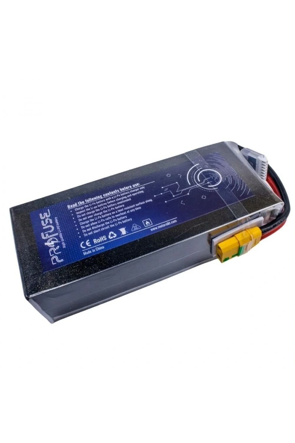 22.2V 6S 12000mAh 40C Lipo Batarya