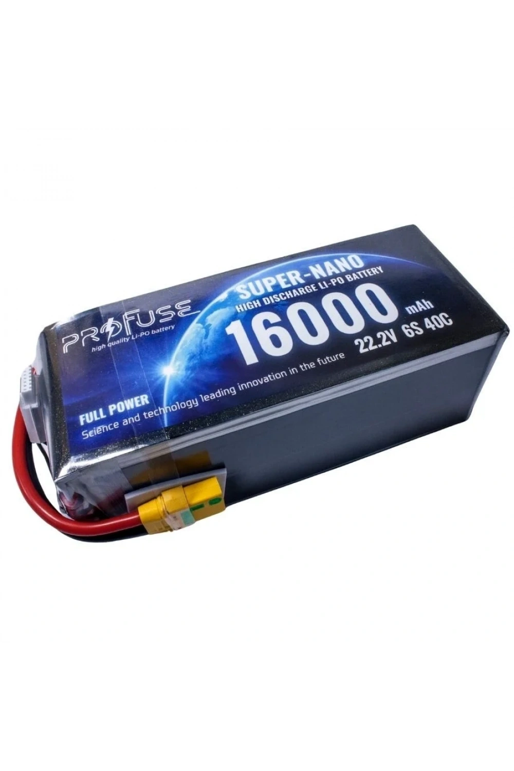 22.2V 6S 16000mAh 40C Lipo Batarya