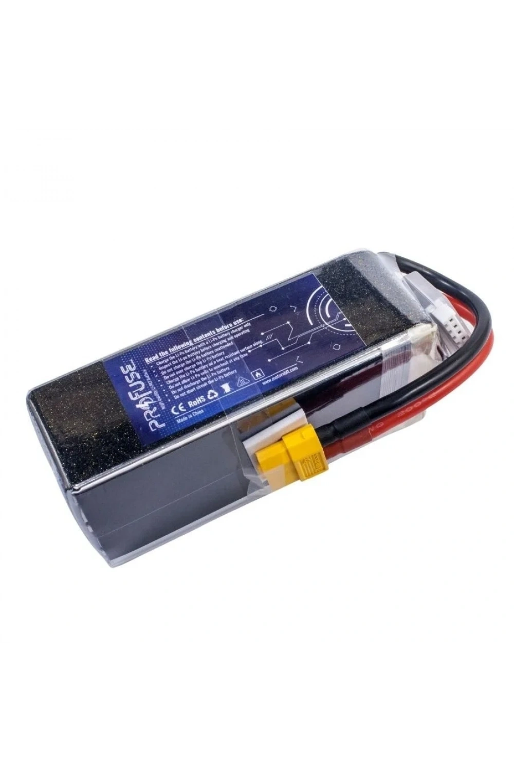 22.2V 6S 1800mAh 65C Lipo Batarya