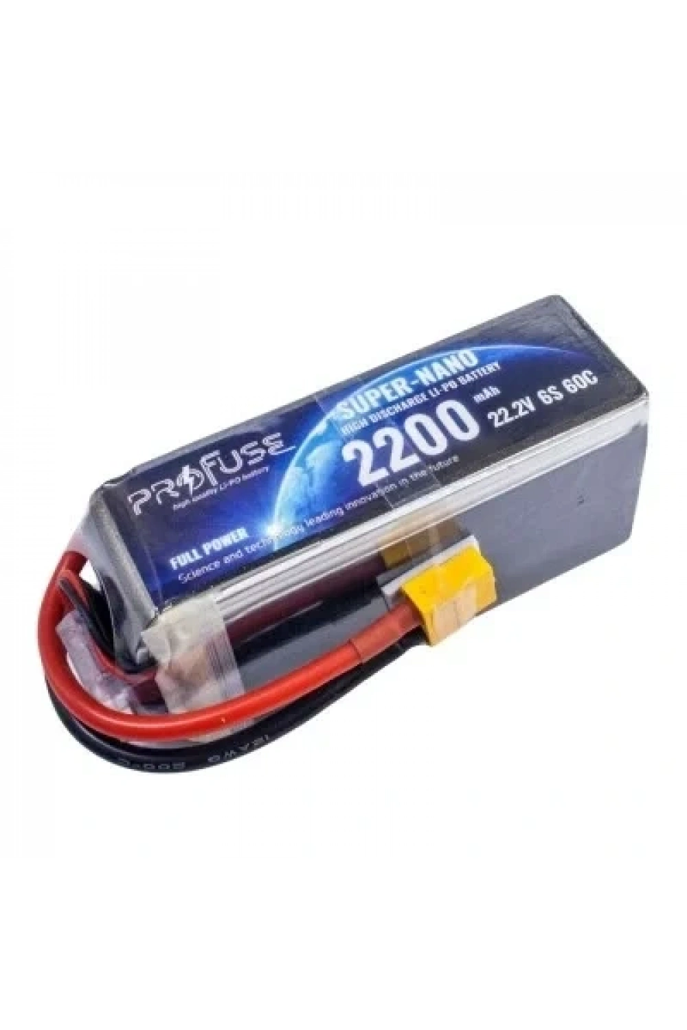 22.2V 6S 2200mAh 60C Lipo Batarya