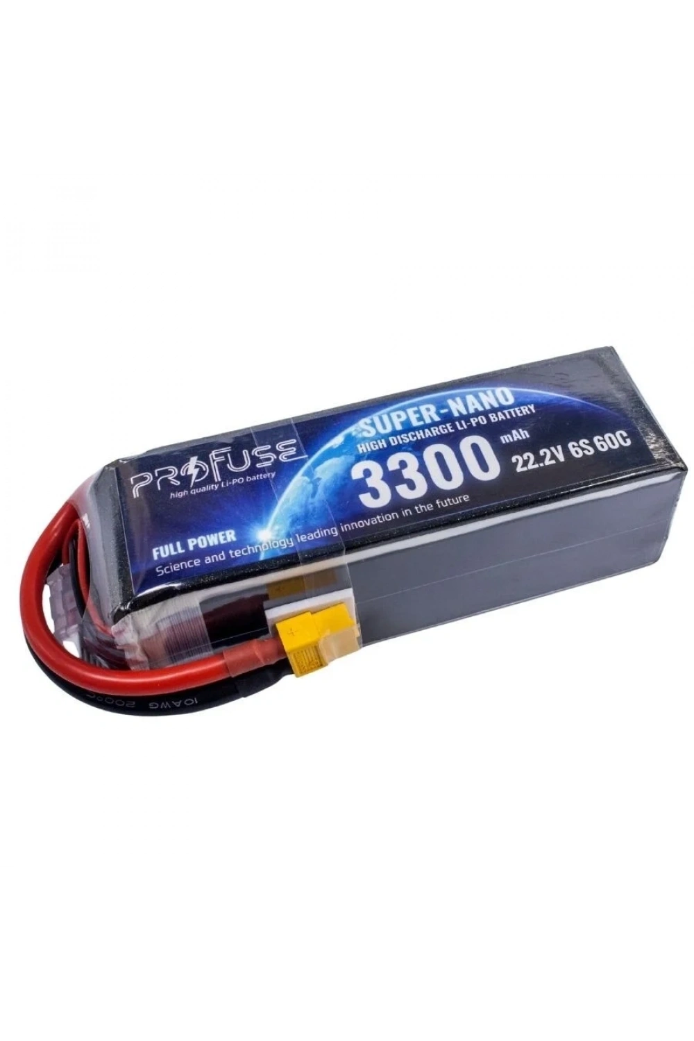 22.2V 6S 3300mAh 60C Lipo Batarya