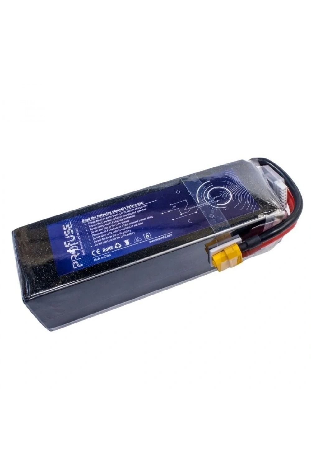 22.2V 6S 6200mAh 45C Lipo Batarya