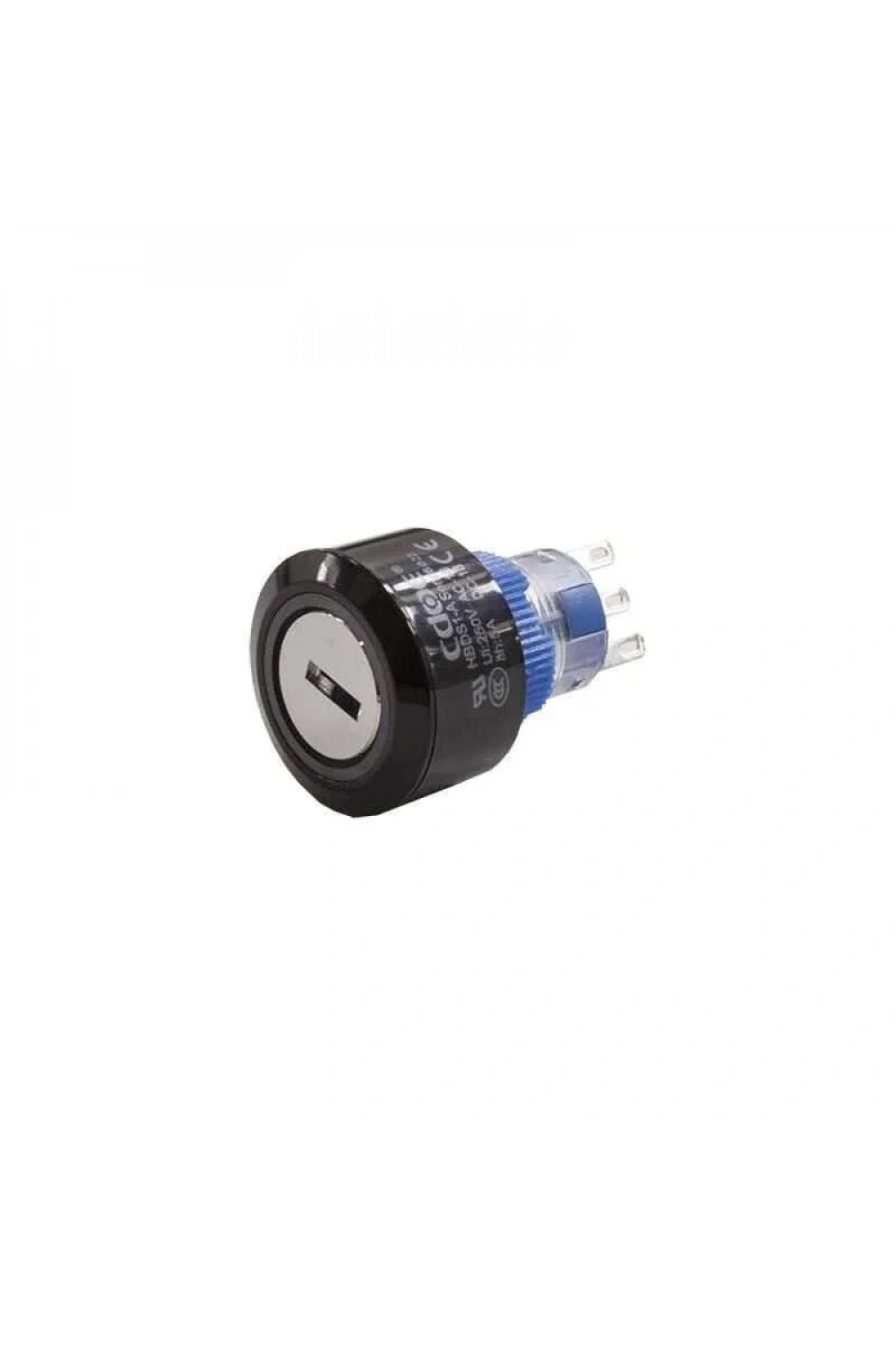 22mm Anahtarlı Anahtarlı Mandal Buton 0-1 CD-APY-11Y/21