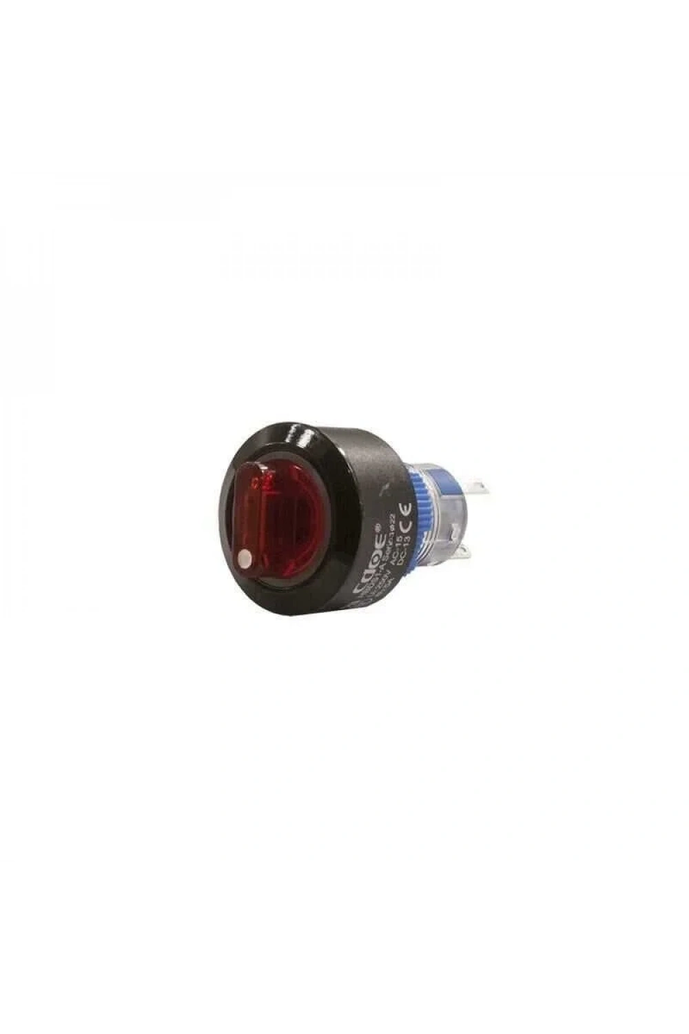 22mm Kırmızı Mandal Buton 0-1 CD-APY-11XDR