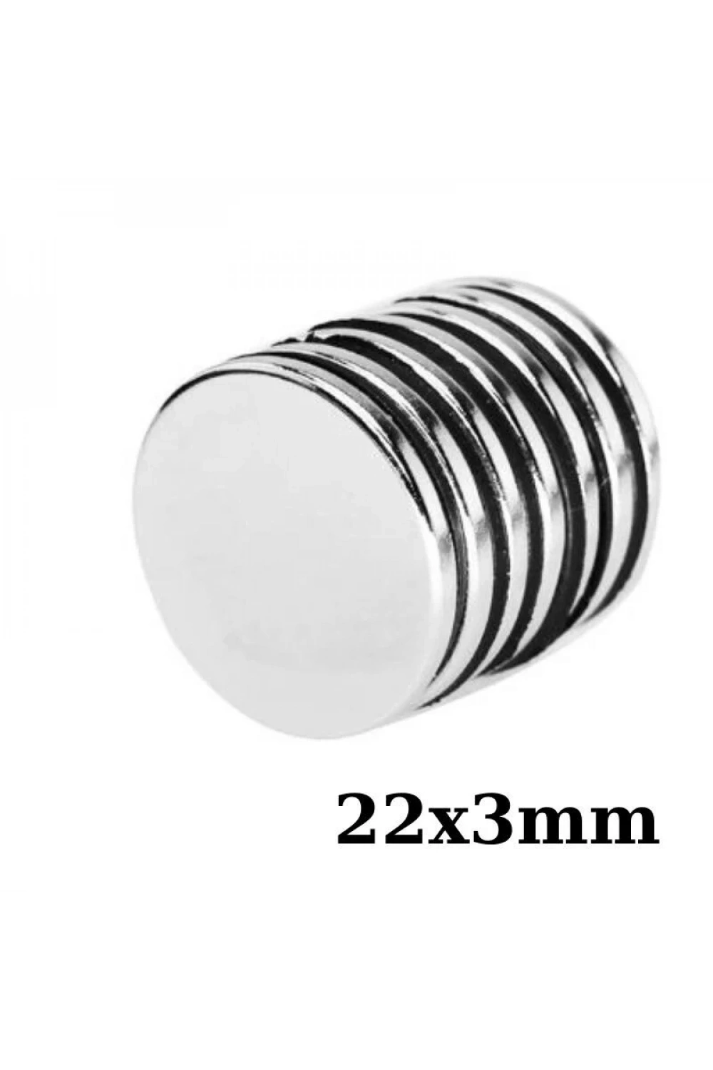 22x3mm Neodyum Güçlü Mıknatıs - Neodim Magnet