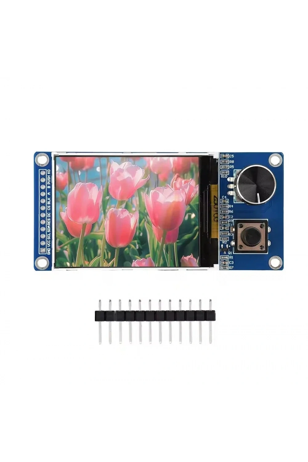 2,4 ST7789 LCD TFT Ekran + EC11 Rotary Encoder Modülü