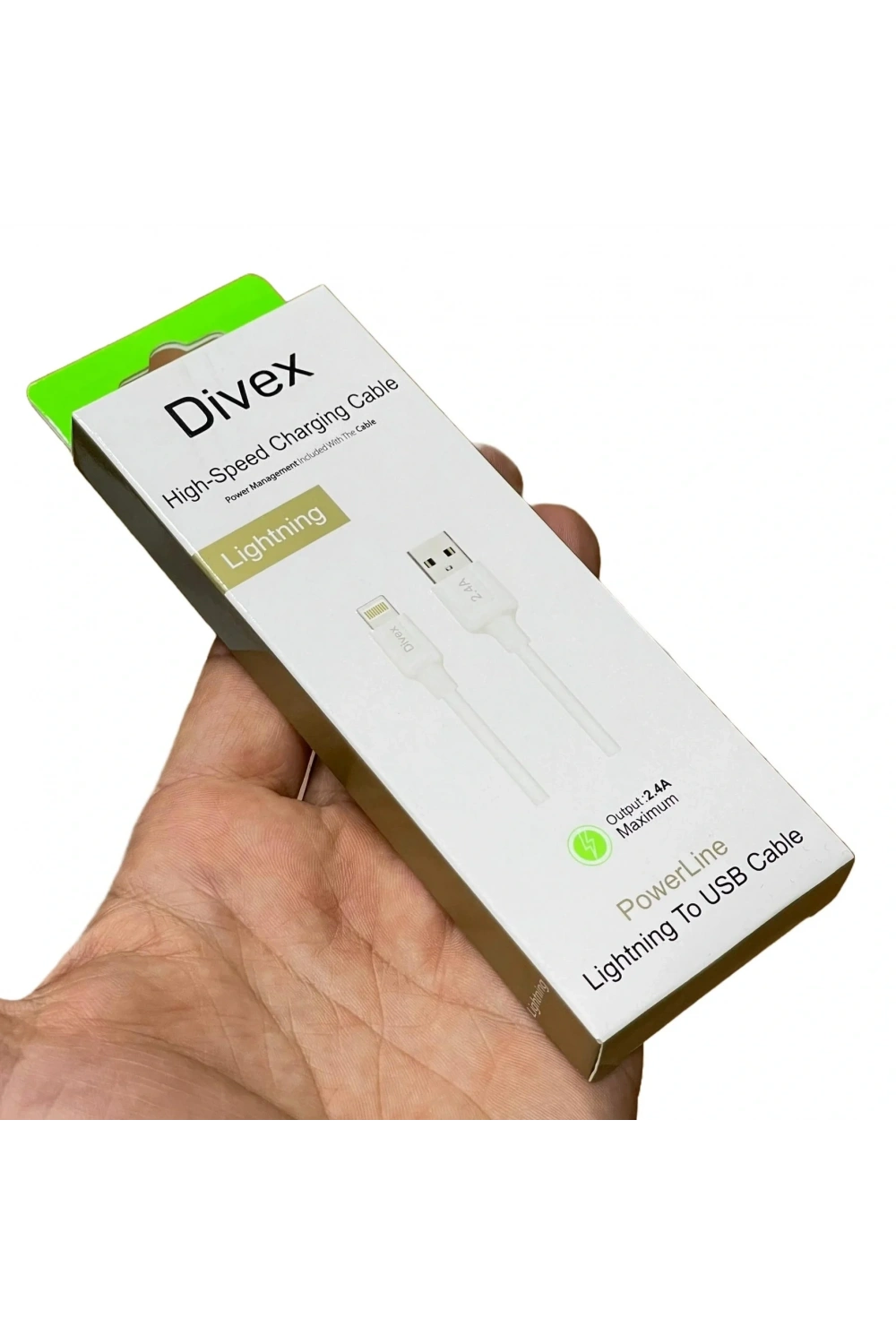2.4A Iphone Uyumlu Lightning Şarj ve Data Kablosu 1m DC-104