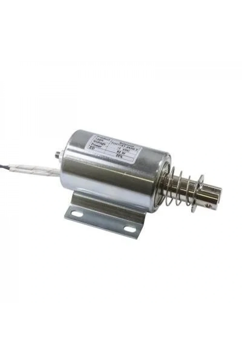 24V 92W İtme - Çekme Selenoid Bobin 30mm Stroke