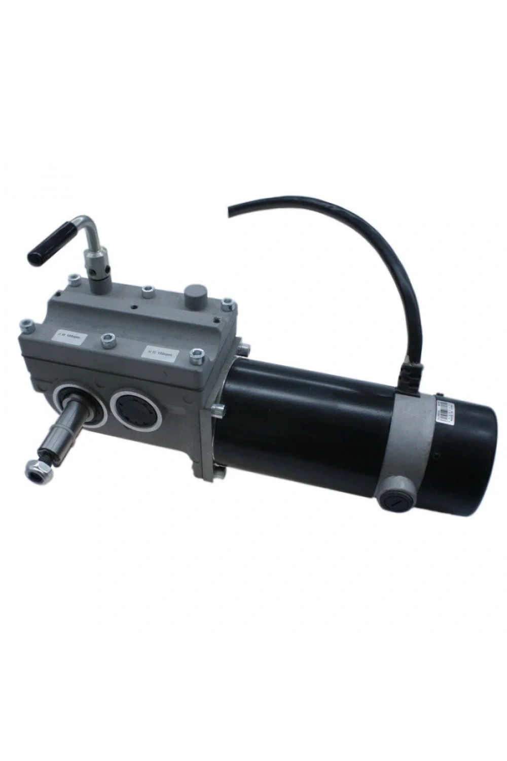 24V Frenli Engelli Aracı Motoru