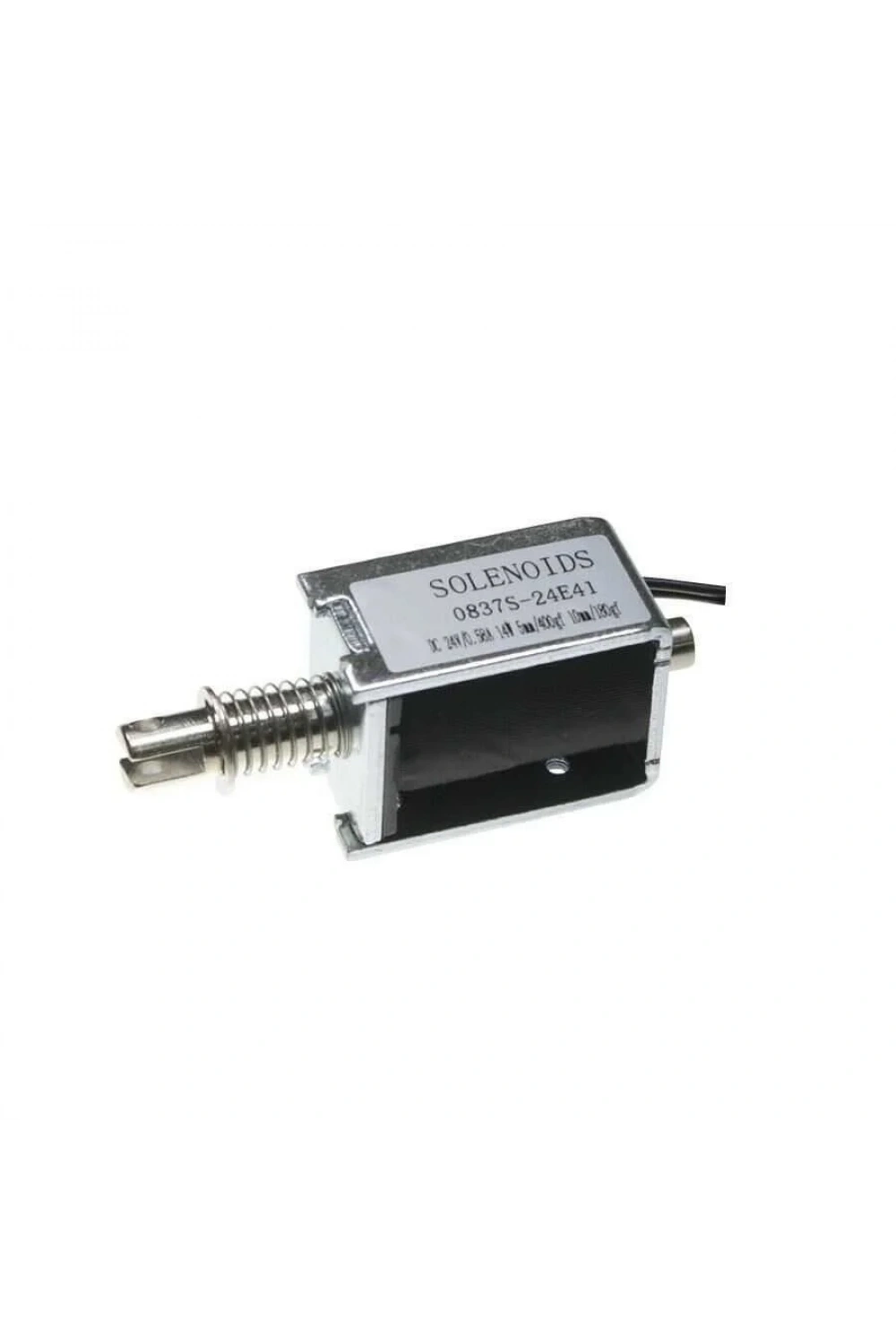 24V İtme Çekme Selenoid Bobin 0837S-24E41