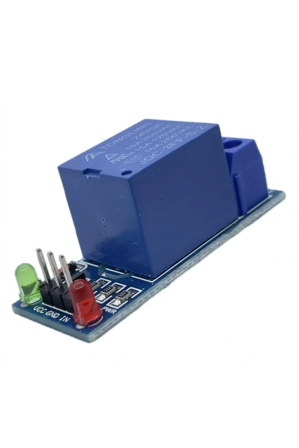 24V Tek Kanal Röle Kartı Modülü