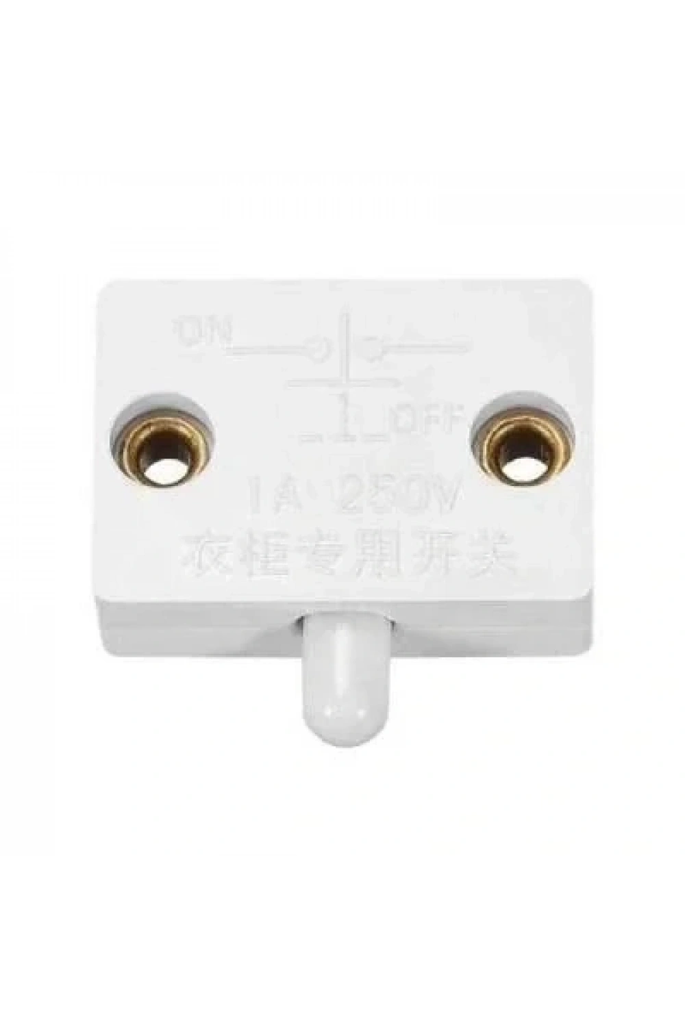 250V 1A Dolap Kapak Switch NC - Beyaz