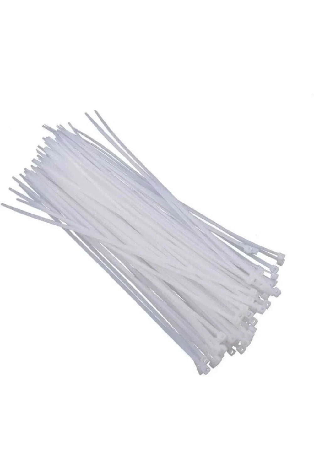 2.5mmx100mm Kablo Bağı Beyaz - 100 Adet