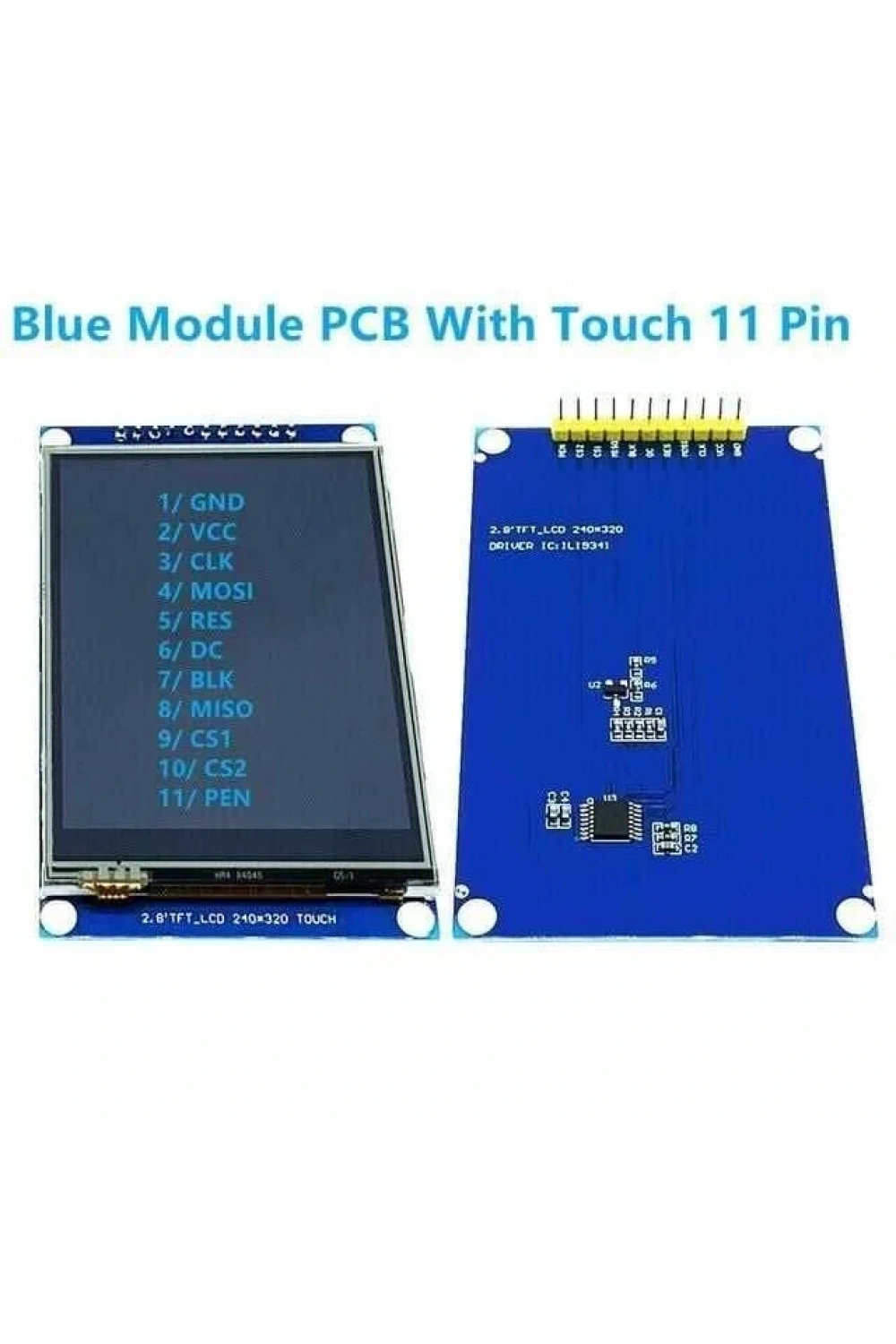 2.8 Dokunmatik LCD Shield ILI9341 MRB2801