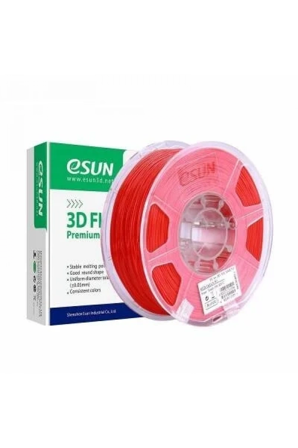 2.85 mm PLA+ Filament - Kırmızı