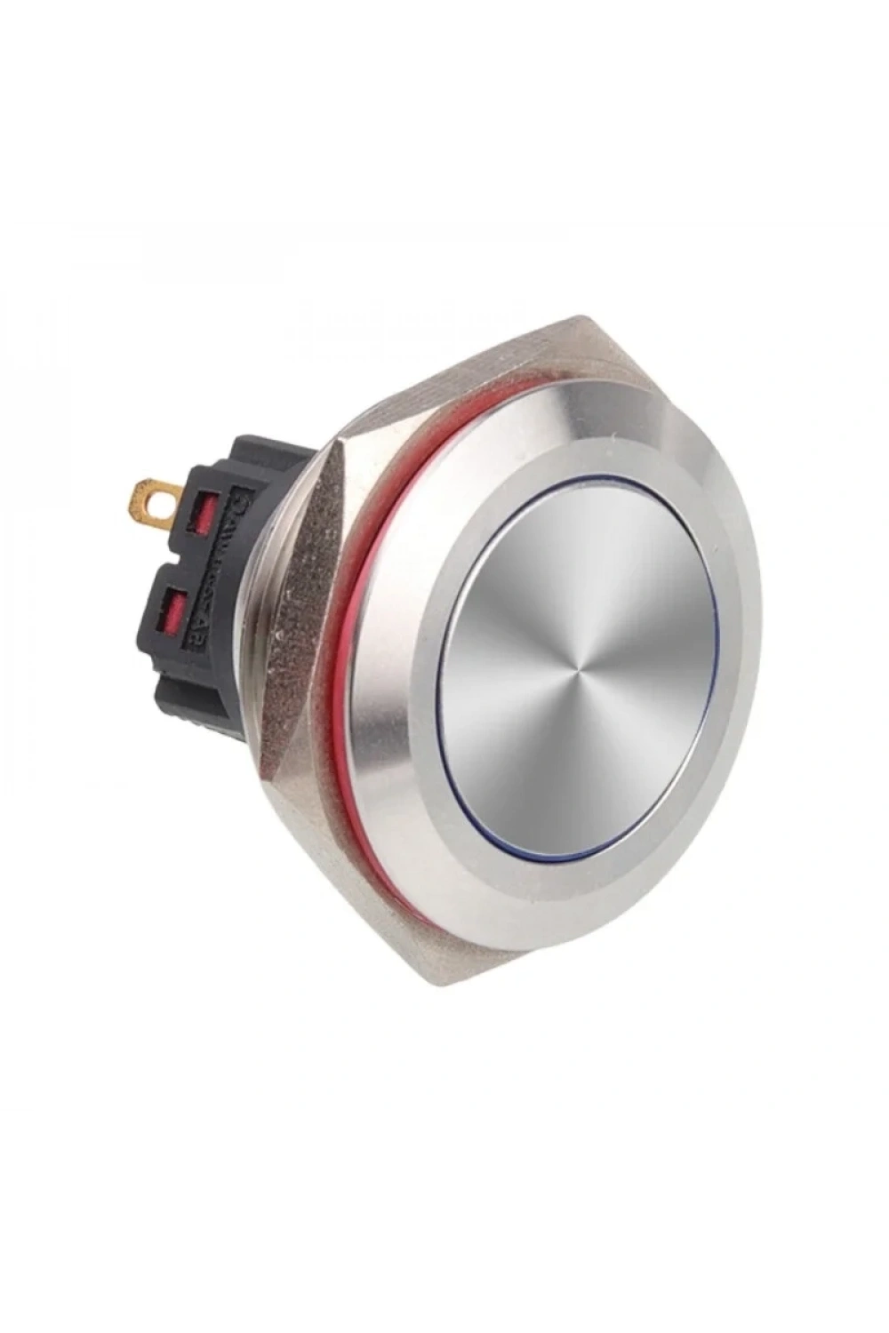 WD28B-P1 28mm Düz Yaylı Metal Buton