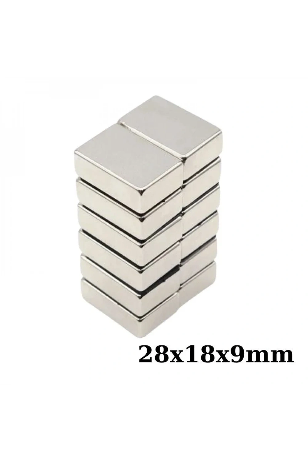 28x18x9mm Neodyum Güçlü Mıknatıs - Neodim Magnet