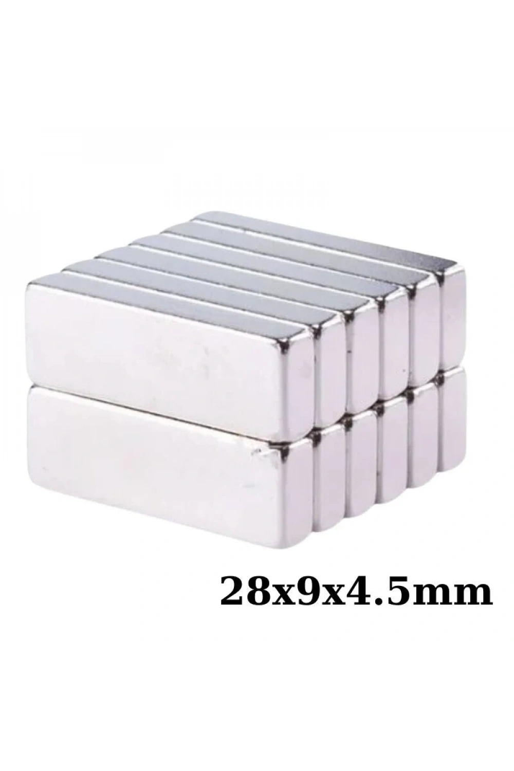28x9x4.5mm Neodyum Güçlü Mıknatıs - Neodim Magnet