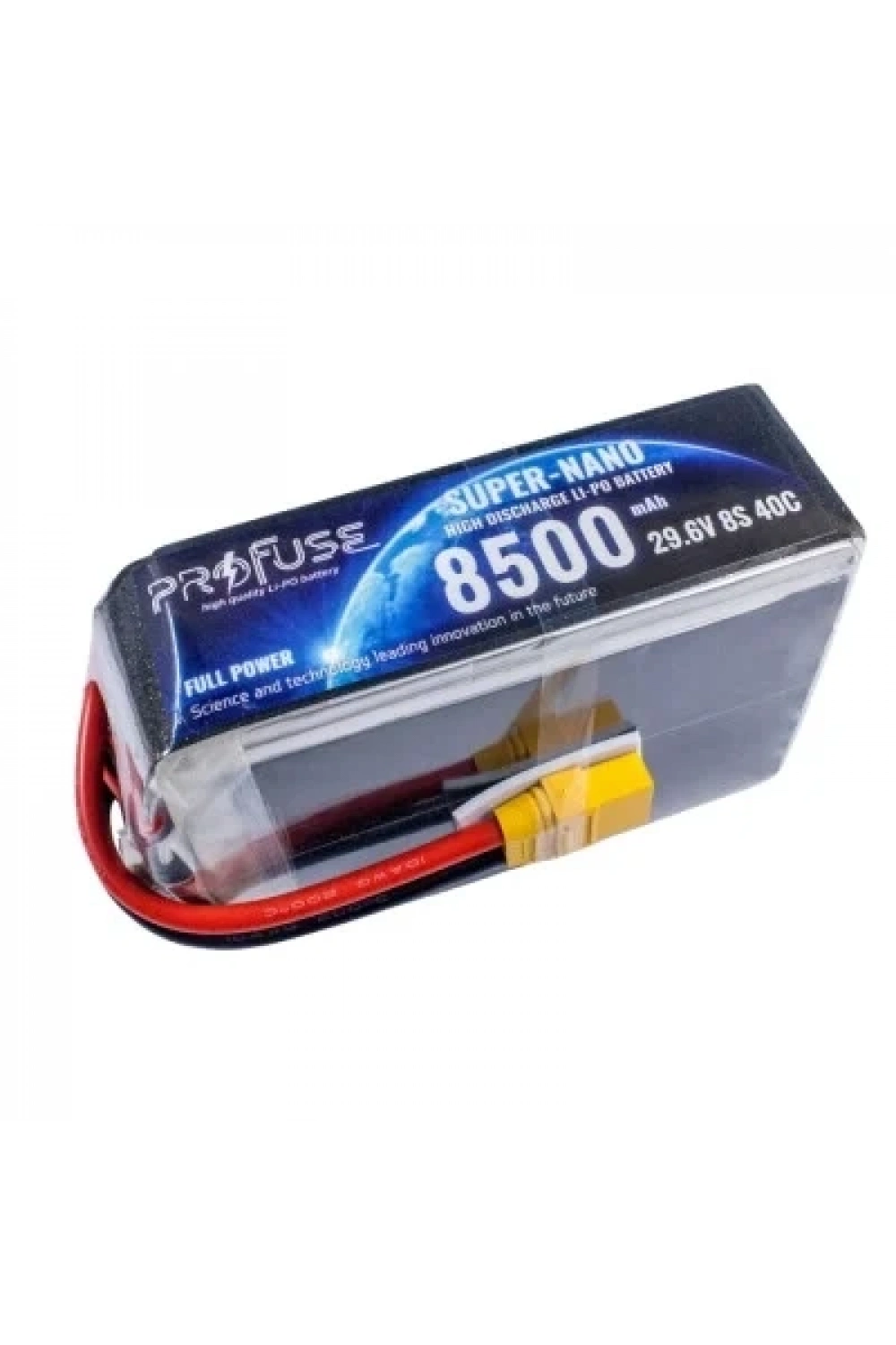 29.6V 8S 8500mAh 40C Lipo Batarya