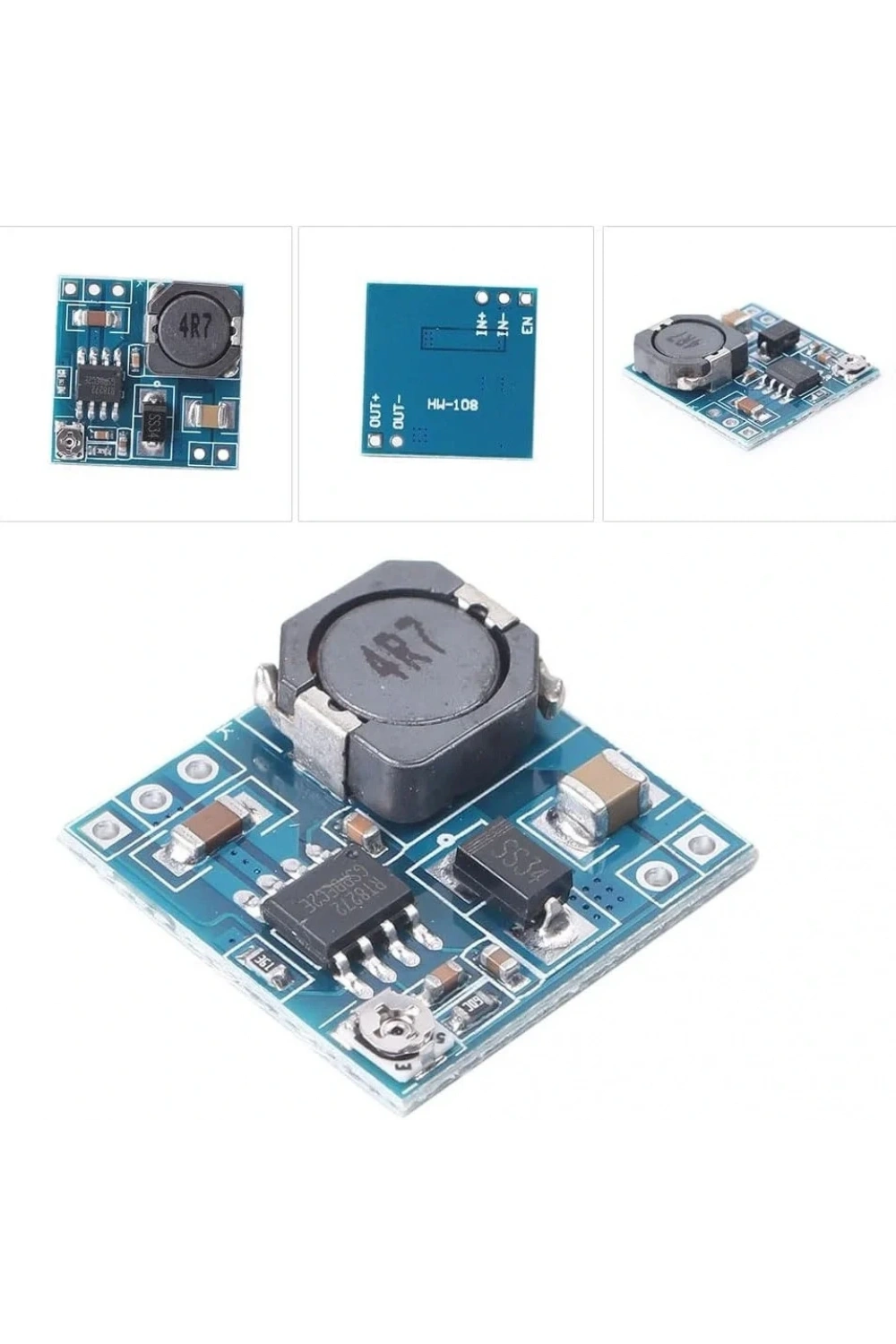 2A Mini Ayarlanabilir DC-DC Voltaj Düşürücü Modül