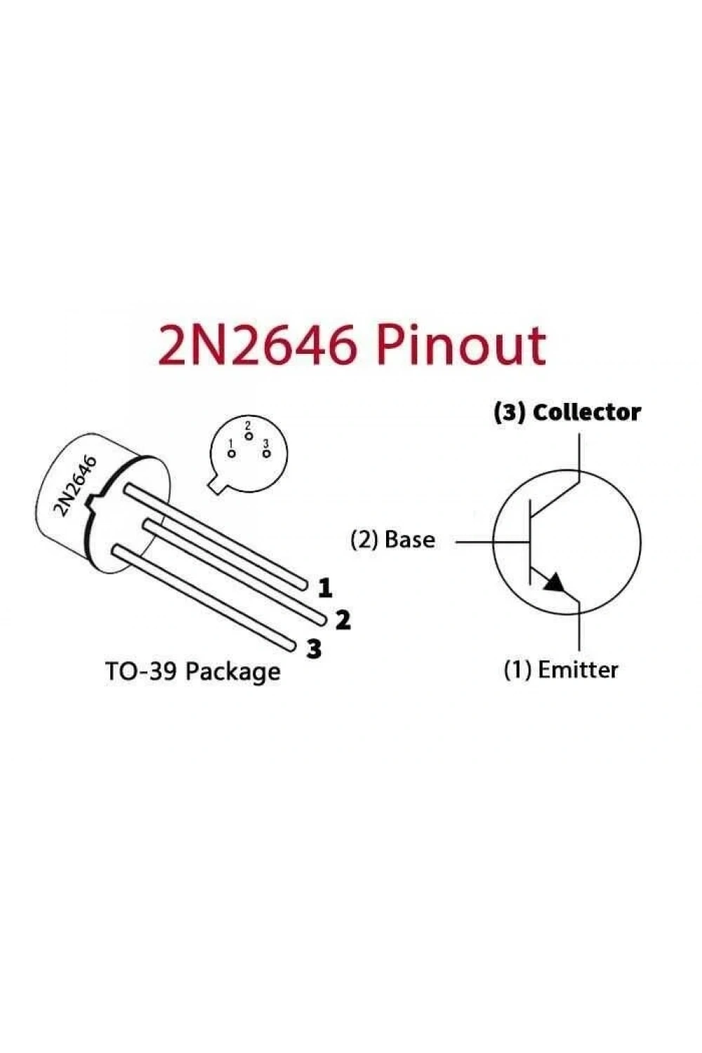 2N2646 Unijunction Transistör TO-18
