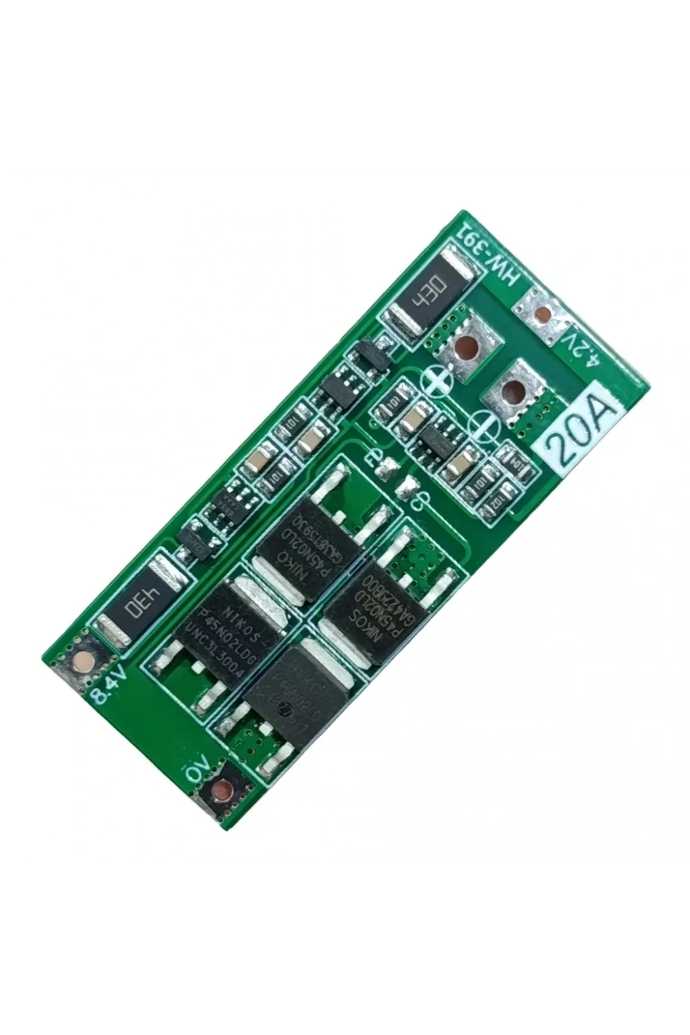 2S 20A BMS 8.4V 18650 Lityum Pil Şarj Koruma Devresi Balanslı