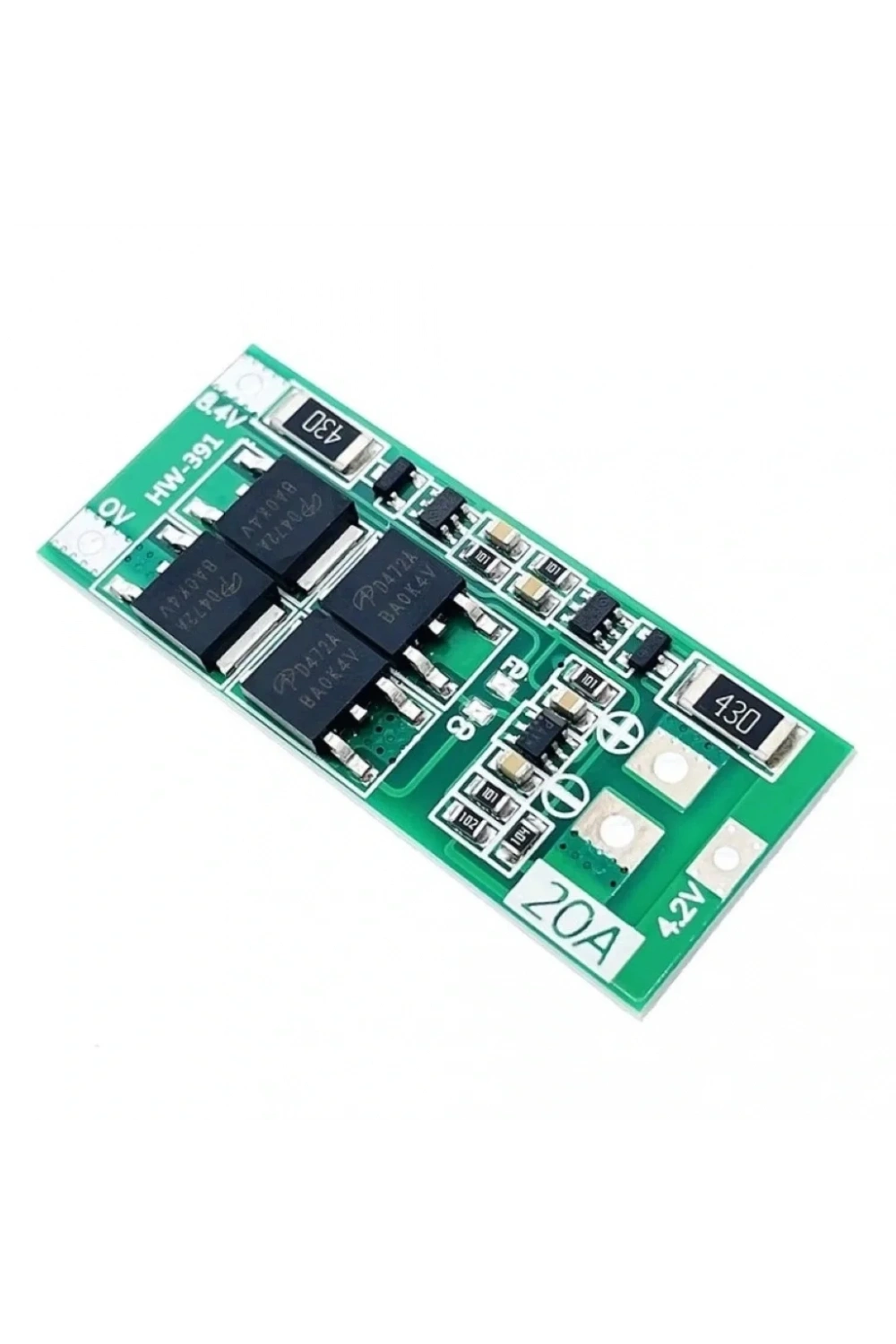 2S 20A BMS 8.4V 18650 Lityum Pil Şarj Koruma Devresi Balanslı