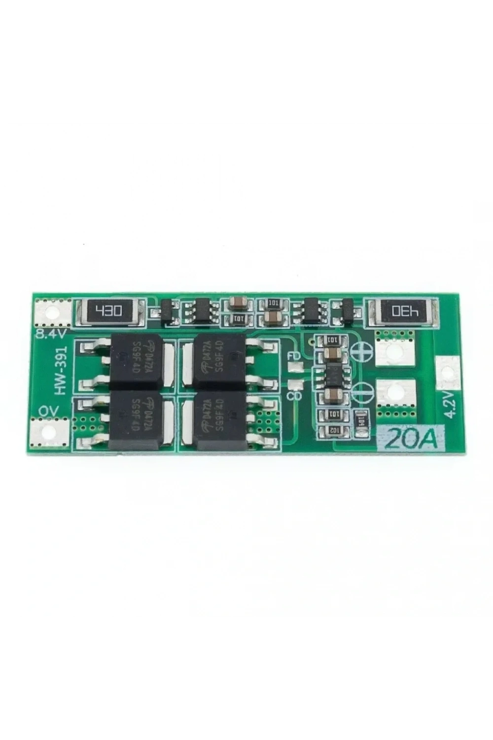 2S 20A BMS 8.4V 18650 Lityum Pil Şarj Koruma Devresi Balanslı
