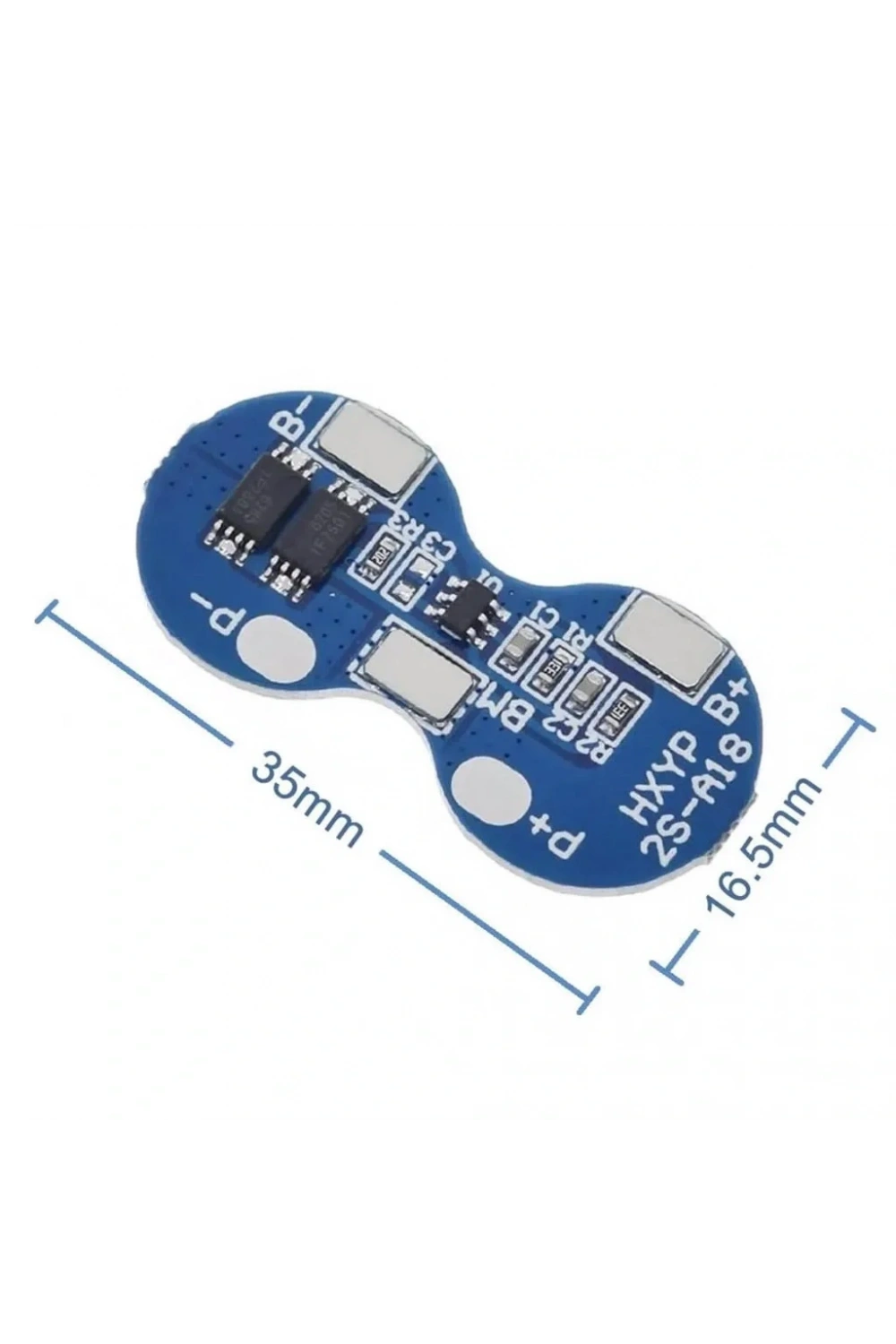 2S 4A BMS 7.4V 18650 BMS Lityum Pil Koruma Devresi