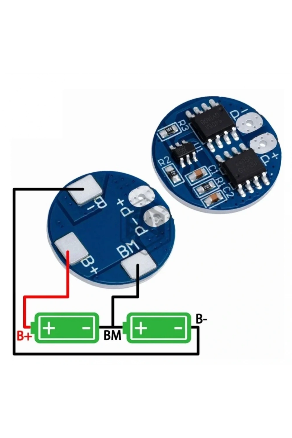 2S 5A BMS 18650 Lityum Pil Şarj Koruma Devresi