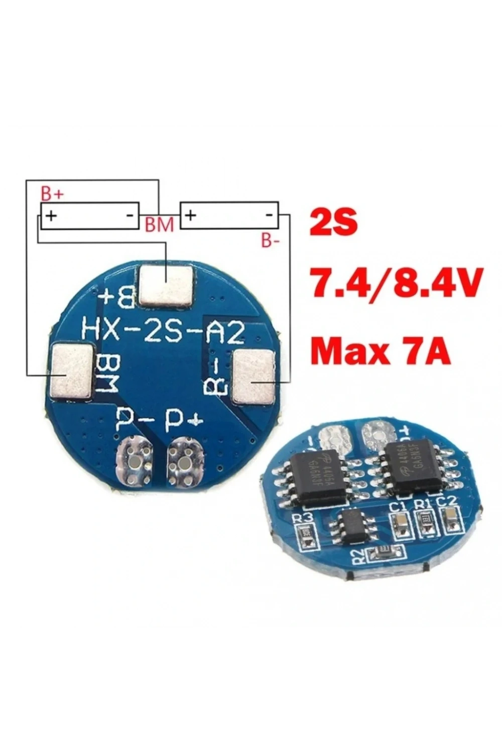2S 5A BMS 18650 Lityum Pil Şarj Koruma Devresi