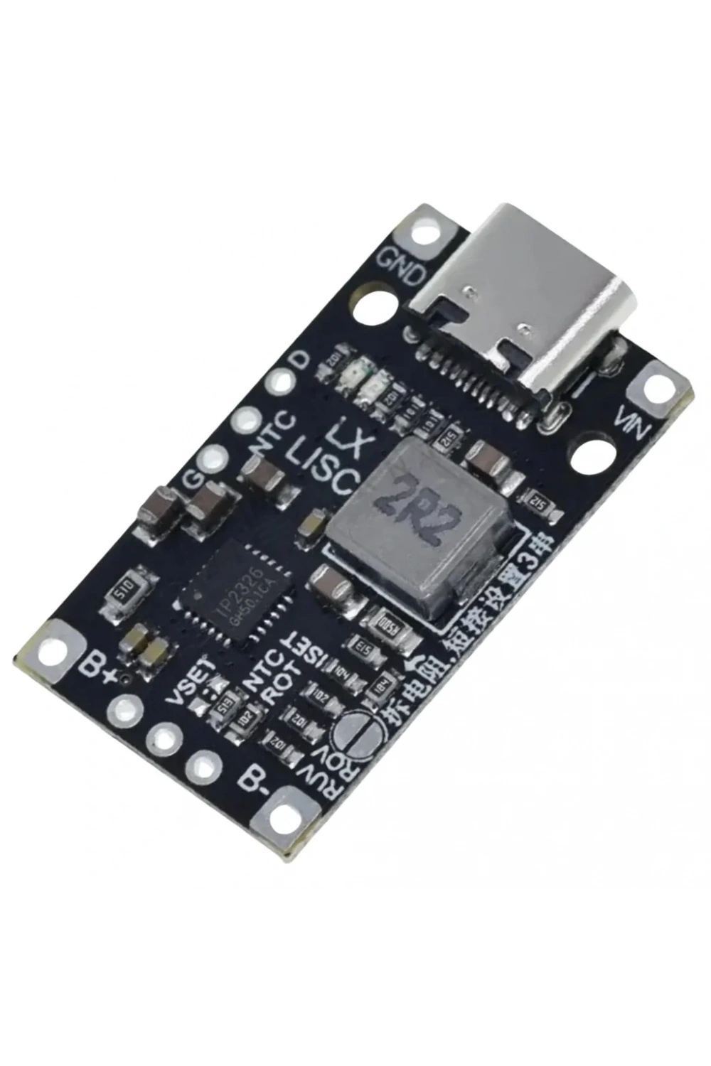 2S 7.4V Lityum Pil Şarj Kontrol Devresi Type-C